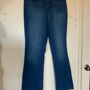 Style & Co. Dark Blue Flare Jeans